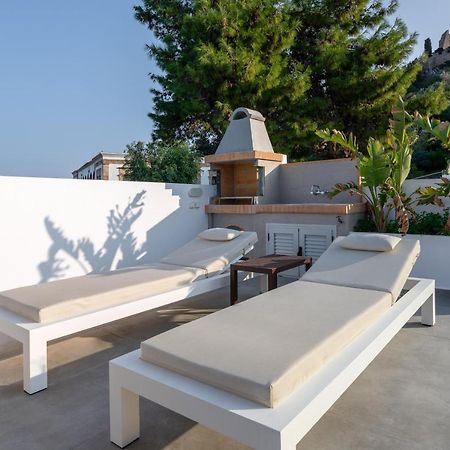 Lindos Shore Summer House With Jacuzzi And Sea View !!! Eksteriør bilde